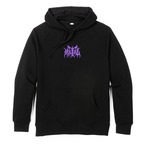 METAL SKATEBOARDS / EMBLOIDED HOODIE