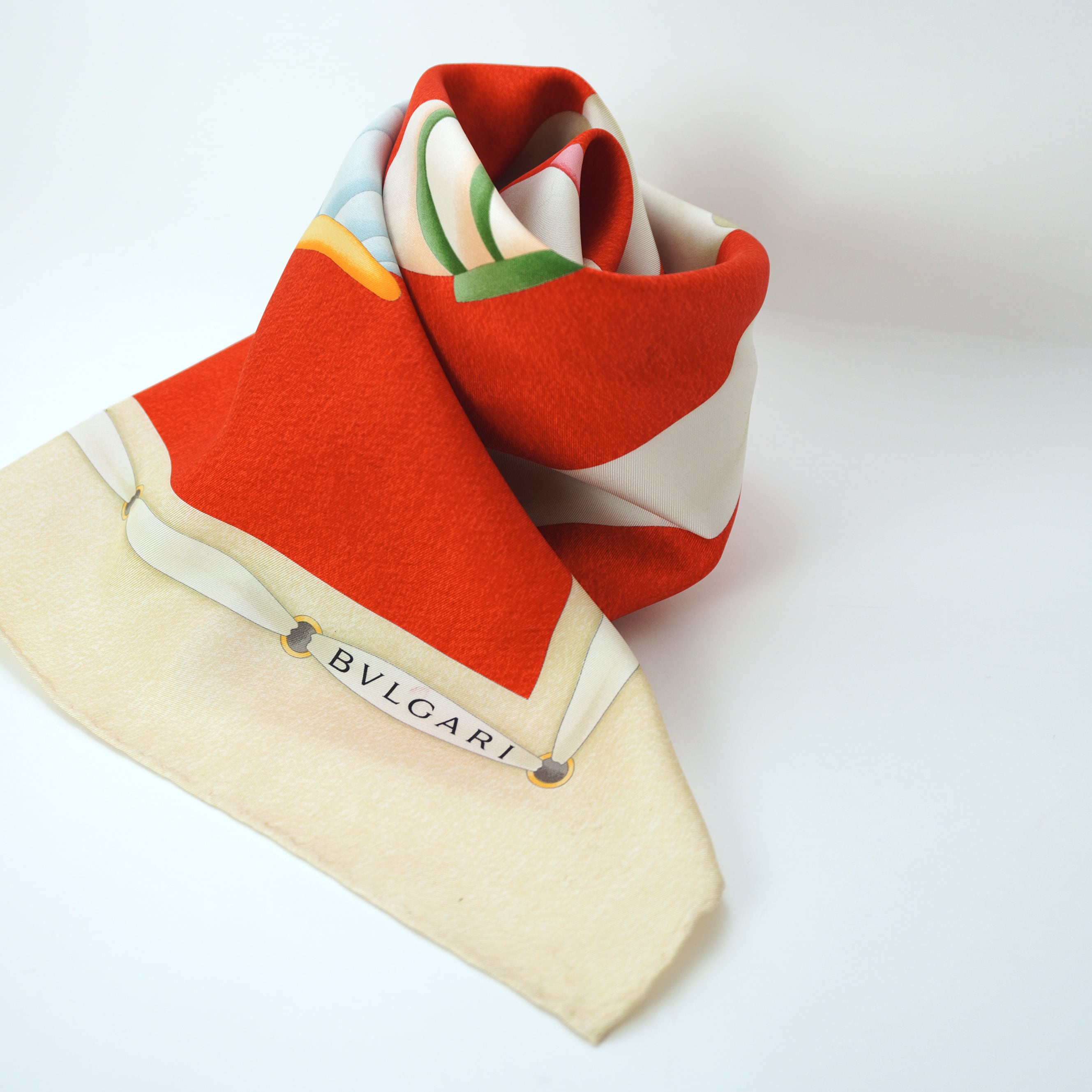 MADE IN ITALY】BVLGARI シルクスカーフ | ANTAN À TOKYO BVLGARI