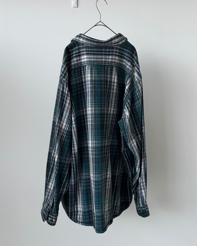 -Five Brother- Vintage 90s 2XL Flannel Check Shirt