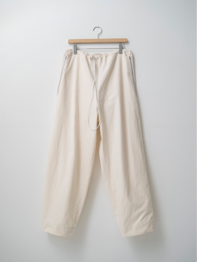 CAMIEL FORTGENS　SIMPLE PANTS　SUNNY-DRIED CANVAS WHITE　CF.17.06.01.04