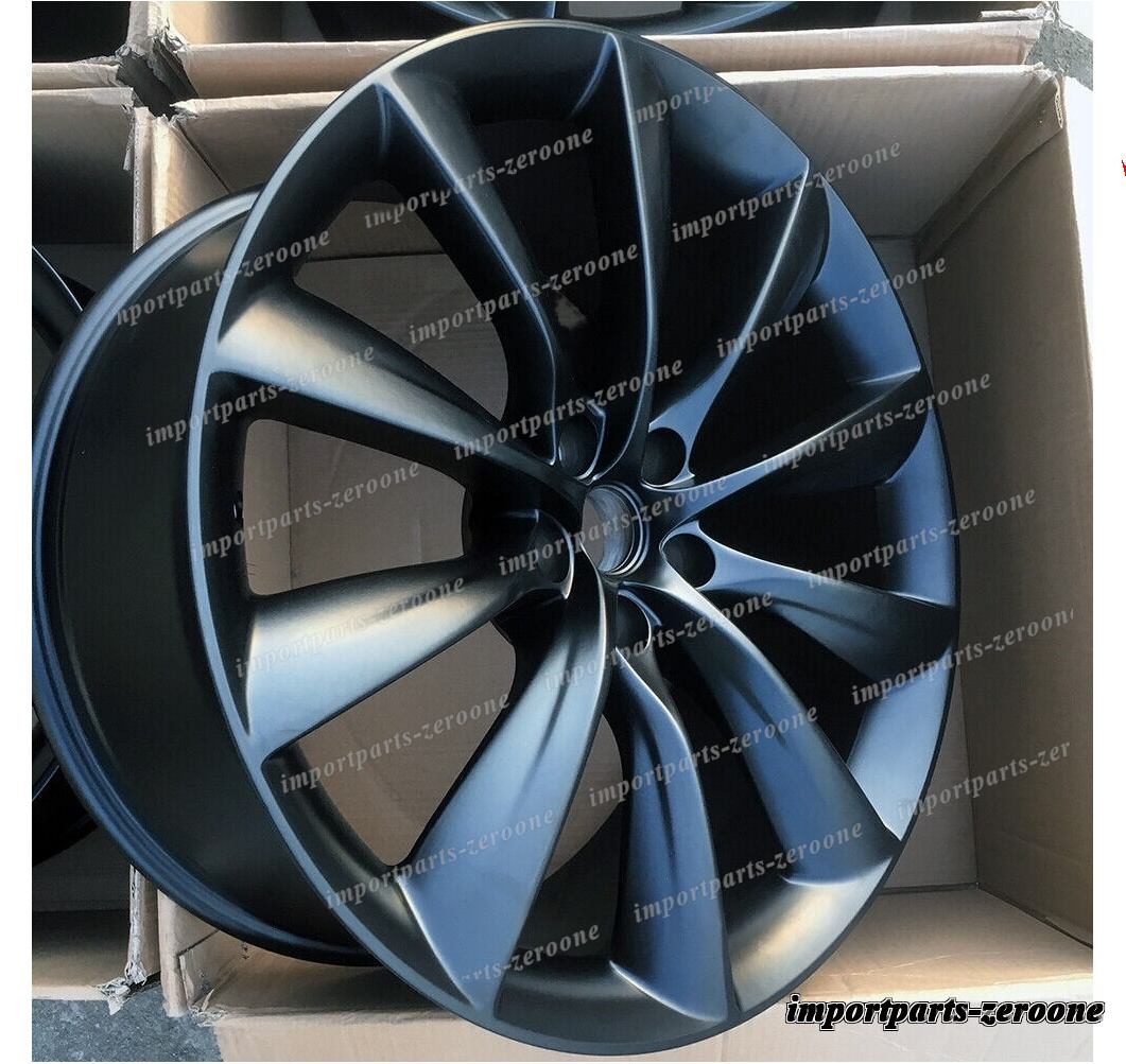 けんゆか②　テスラモデルSホイール 21インチ マッドブラック塗装 けんゆか様専用② テスラモデルSホイール 21インチ マッドブラック塗装