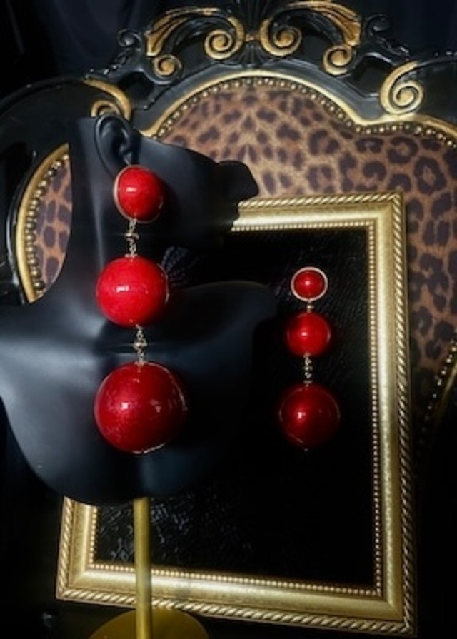 【RED MOON】#006 ピアス/イヤリング