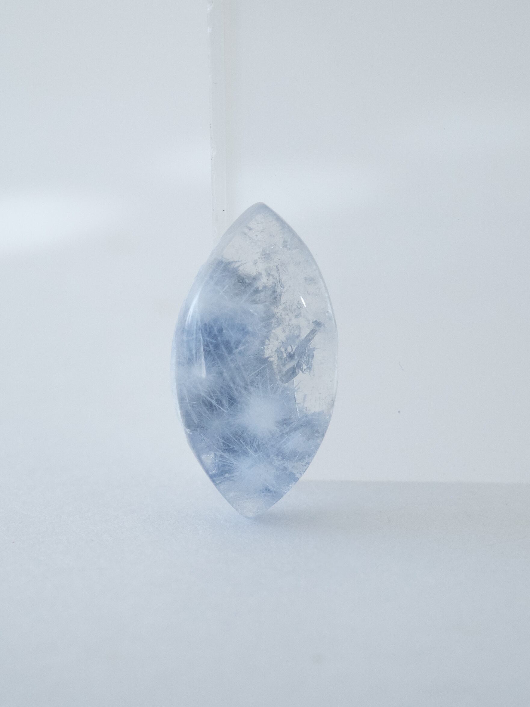 デュモルチェライトインクォーツ　ピアス　2 個 デュモルチェライトインクォーツ ピアス 2 個