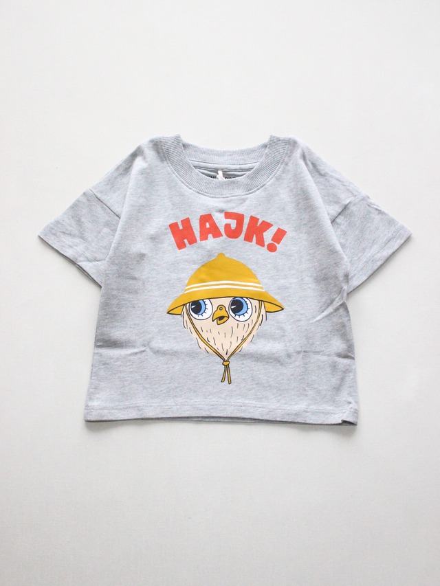 mini rodini  HIKE SP SS TEE  Grey melange