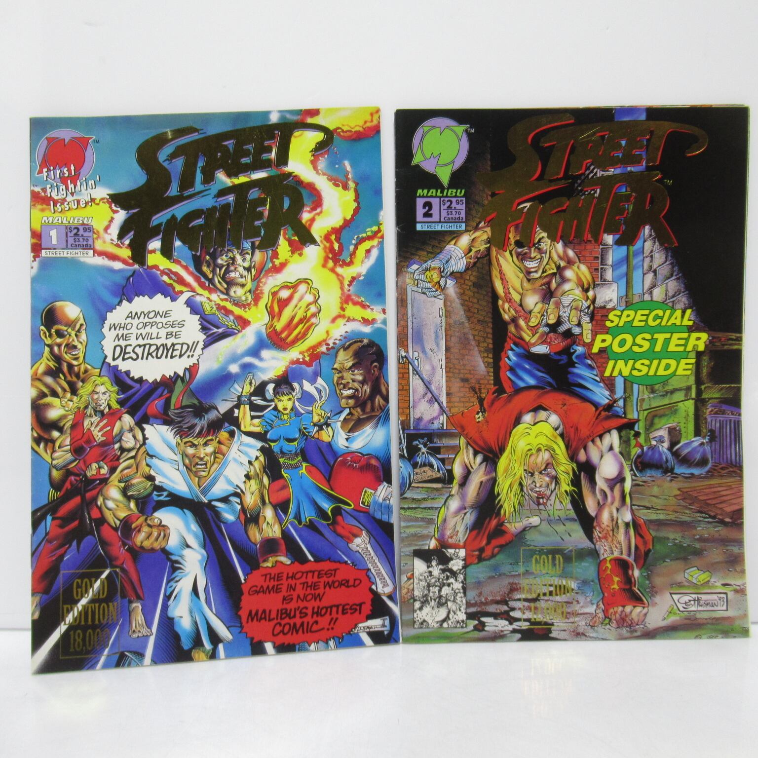 アメコミ・英語　①.②巻セット　STREET FIGHTER CLASSIC ストリートファイター Street Fighter アメコミ 1・2巻セット [#8