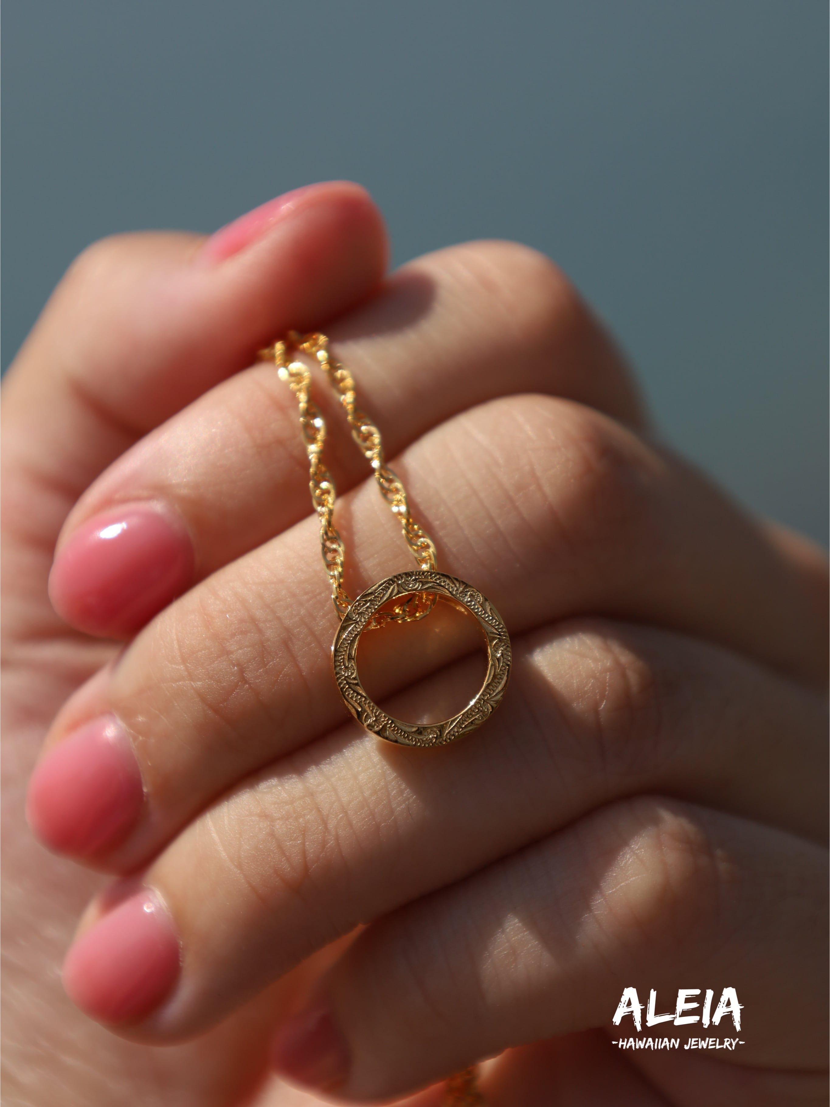 ALEIA☆ハワジュ☆アクアマリン×イエローゴールド☆ノン ALEIA☆ハワジュ☆アクアマリン×イエローゴールド☆ノン