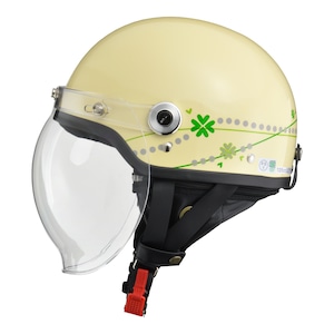 【公式】CROSS CR-760　ハーフヘルメット　クラブアイボリー