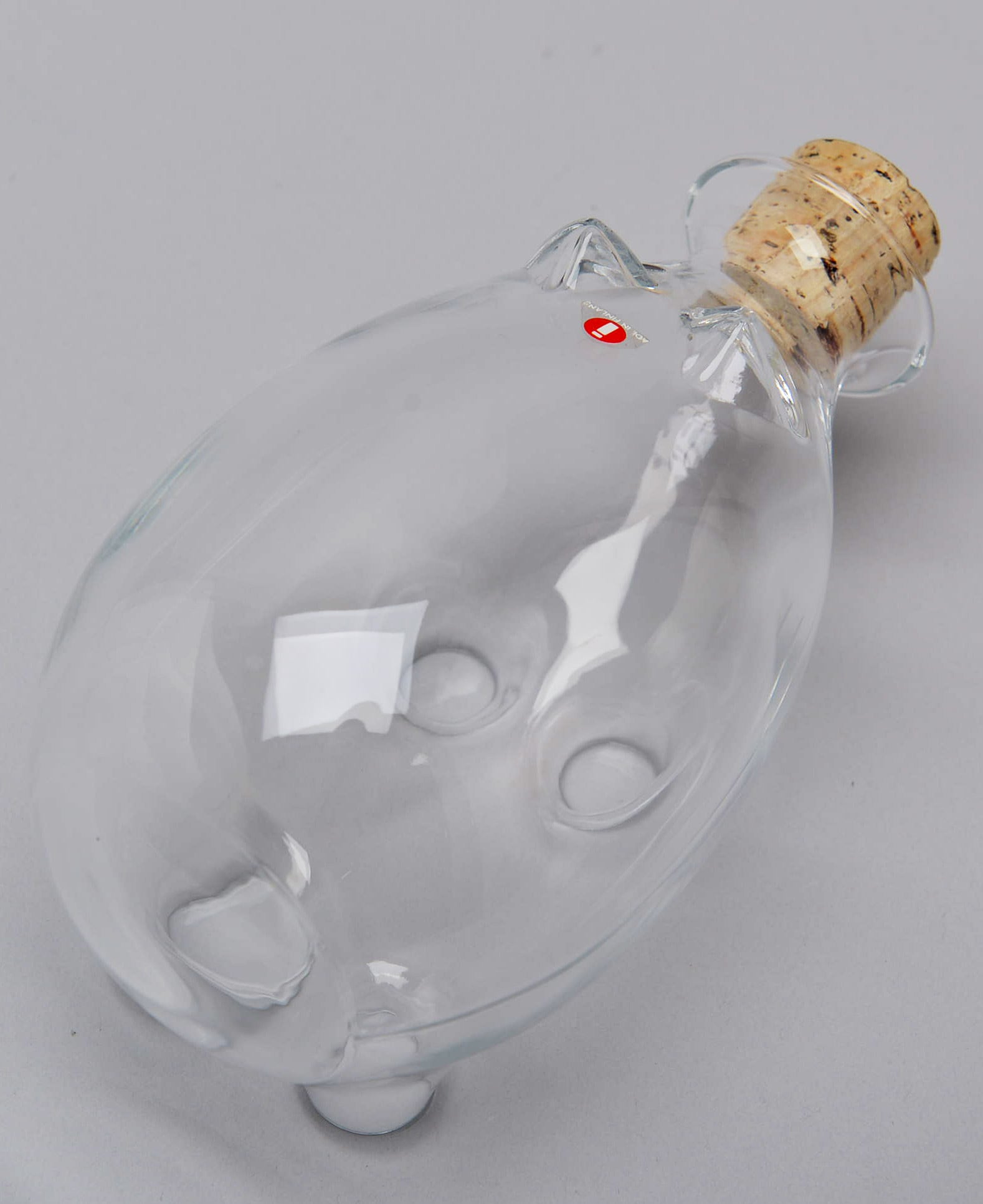  Pig Jar ブタ　ガラス　1970年〜80年代 iittala Pig Jar イッタラ ブタのガラス製ジャー ビンテージ 1970年