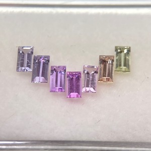 夜明けのサファイア 7石セット r-0646