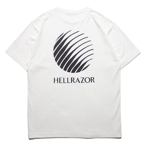 HELLRAZOR｜CORE LOGO T-SHIRT -White-