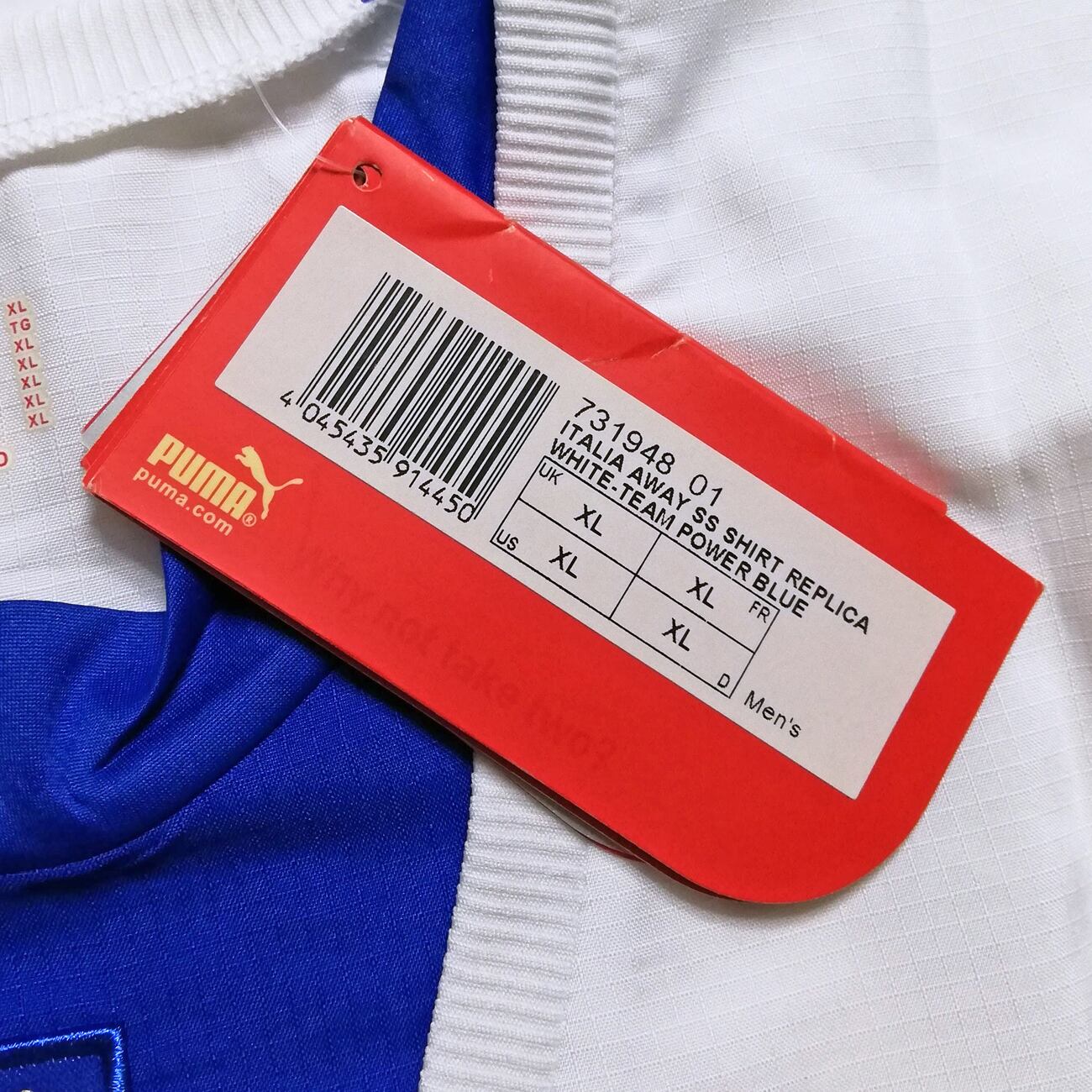 イタリア代表 2006 Puma アウェイ半袖 ユニフォーム #11 GILARDINO