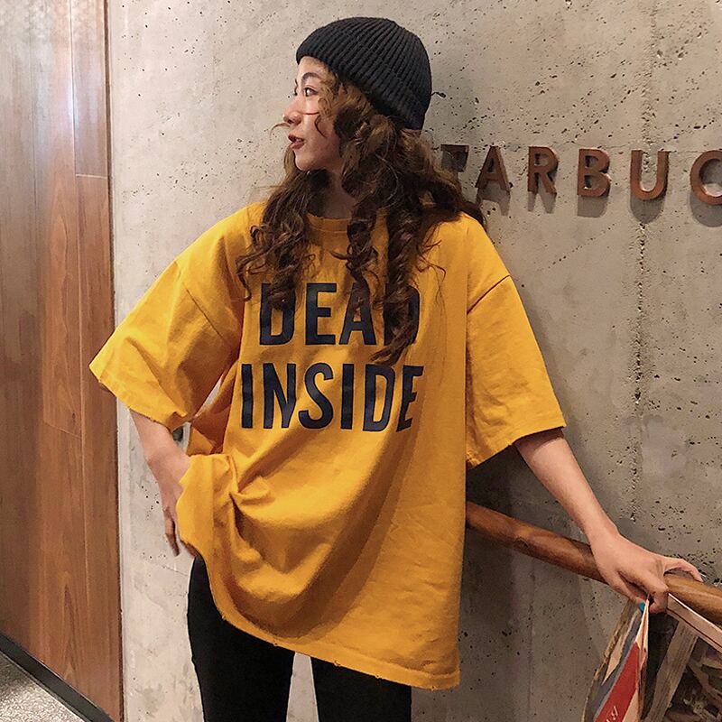 スタイルルーズシャツ トップス スプリングTシャツ 春物 試着室30038368274