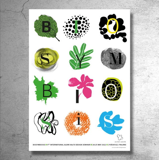 【入手困難品】2022年建築家『アルヴァ・アアルト』イベントフィンランド現地限定発売ポスターb