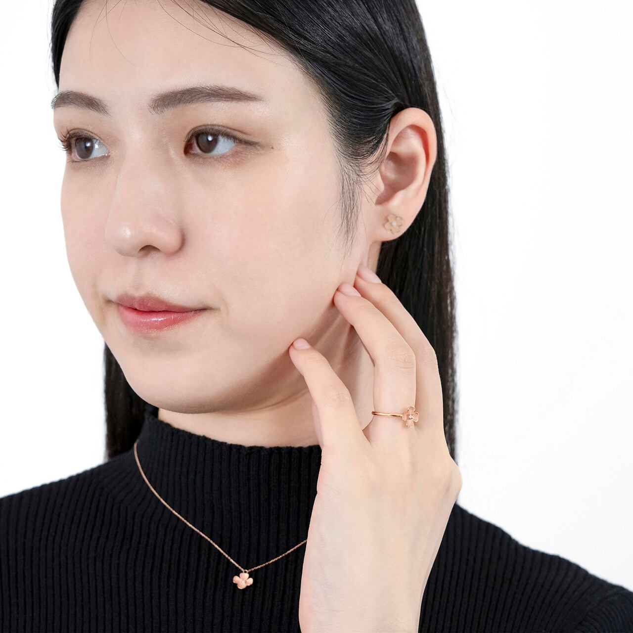K18PG 「花水木」(ハナミズキ)リング ¥396,000 | rizjewelry