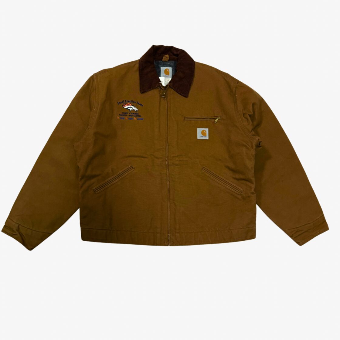 Carhartt】デトロイトジャケット 企業ロゴ ダック地 ワークジャケット 