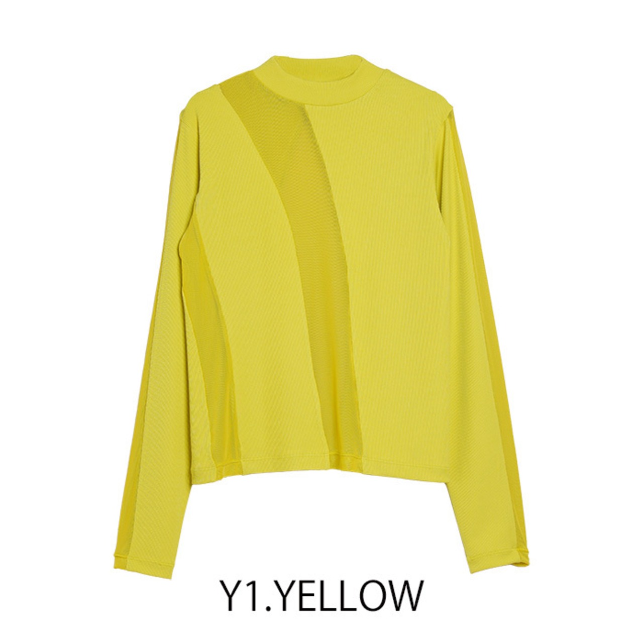 ミカーレミカーレ MICALLEMICALLE シアー切替トップス