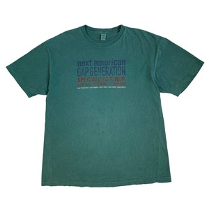 GAP NEXT AMERICAN GAP GENERATION OVER DYED T-SHIRT SIZE XL (USED)