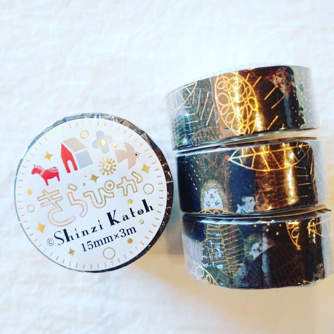 シール堂 箔押 きらぴか かくれんぼ 15mmマステ SD02