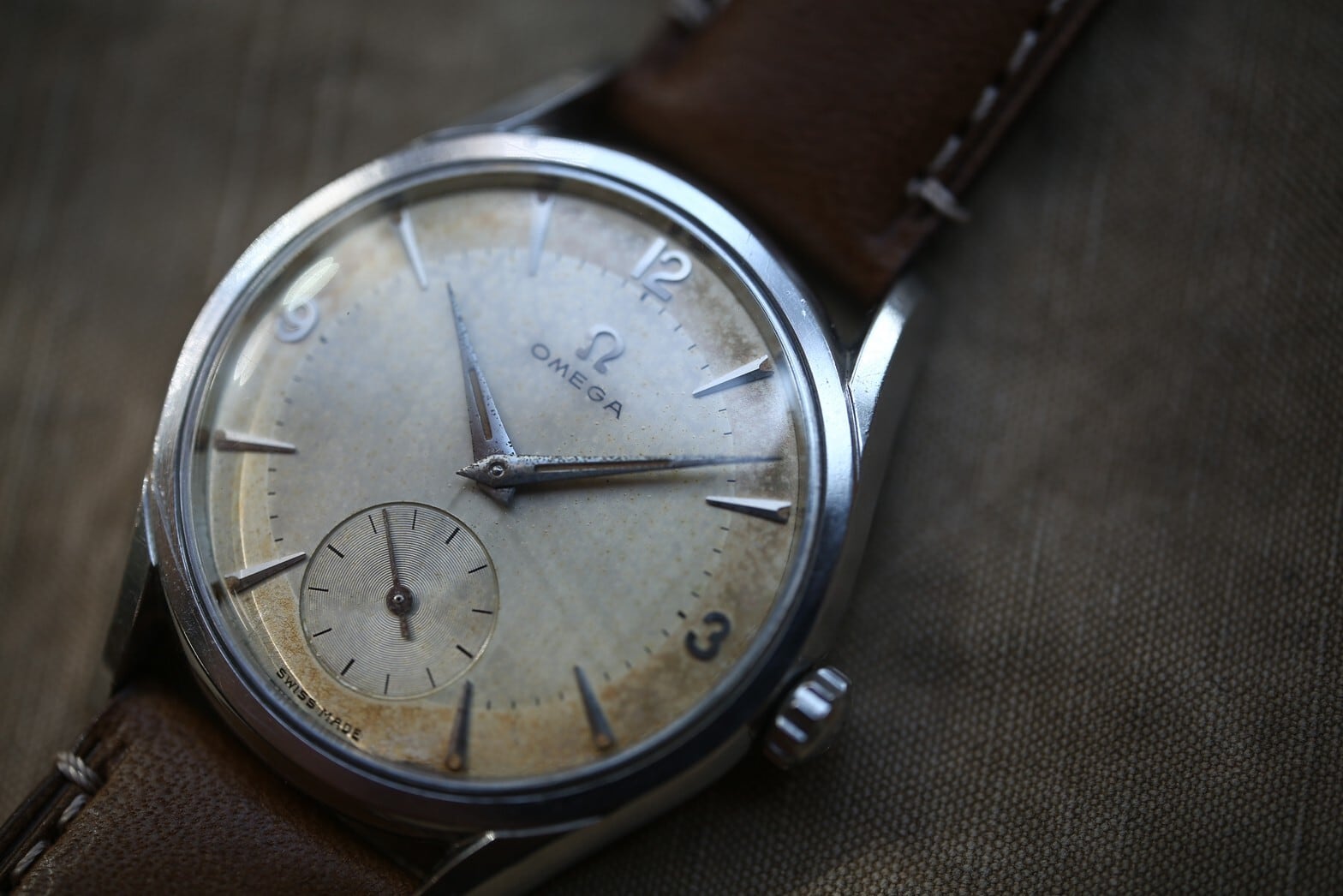 OMEGA】 1956年製 オメガ シーマスター 30mmキャリバー スモール