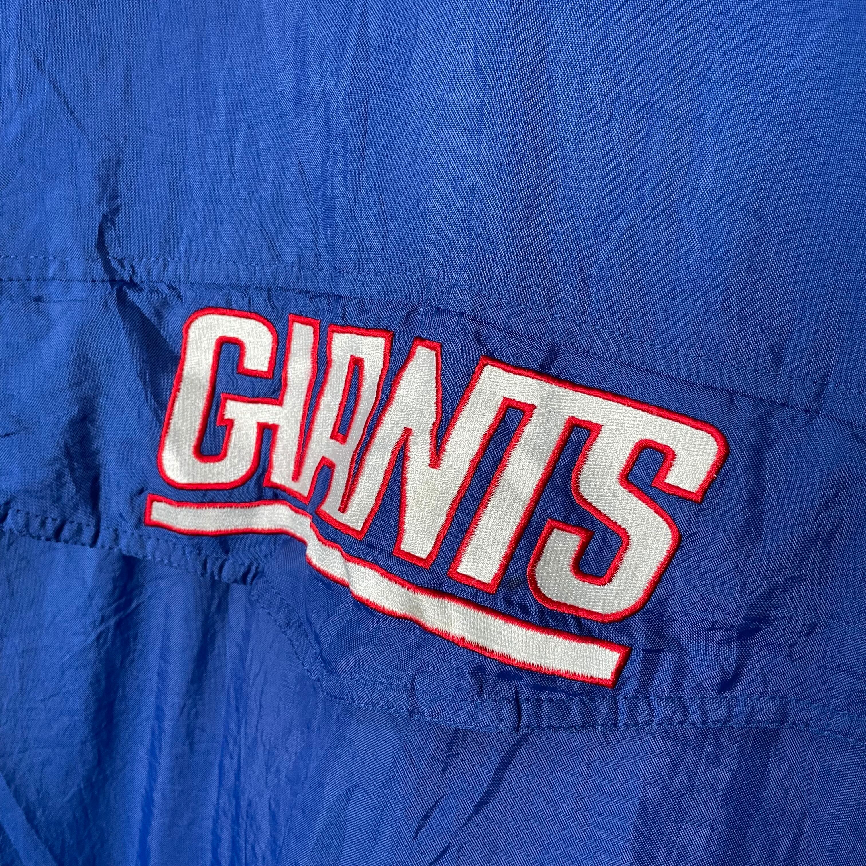 NFL × Reebok 中綿ナイロンジャケット 2XL ハーフジップ GIANTS