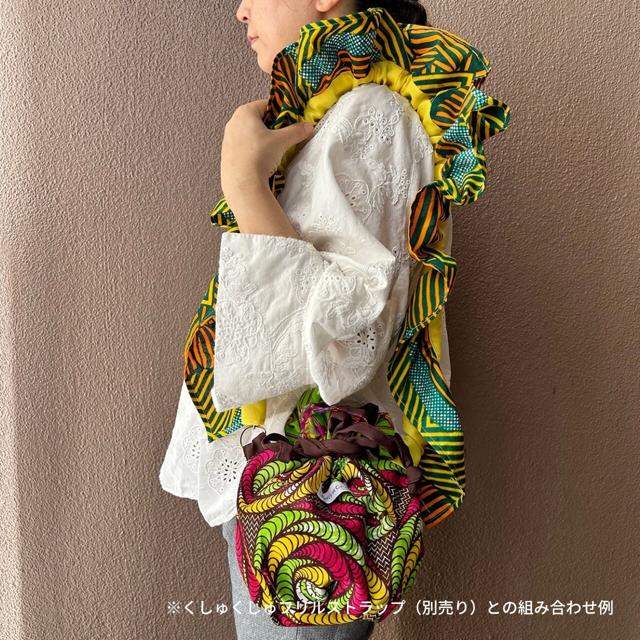 ちゅらん　フィットフロップ3点（試着のみ＋中古）　バックストラップ　us7 くしゅくしゅフリルストラップ エスカルゴ ブラウン（日本縫製