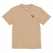 ハイクオリティTシャツ ライトベージュ 左胸 [ウーマー][Umar][Doyars]