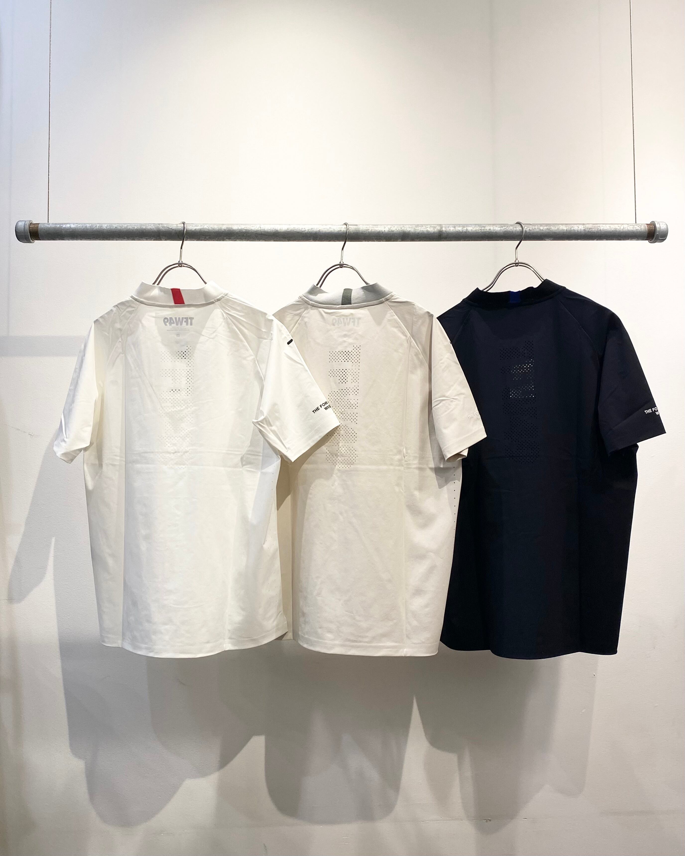 TFW49】《MEN'S》S/S NO COLLAR POLO | Sandy GOLF
