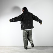 Leh / Photographer Jacketにbarbell object / leather jktコーディネート