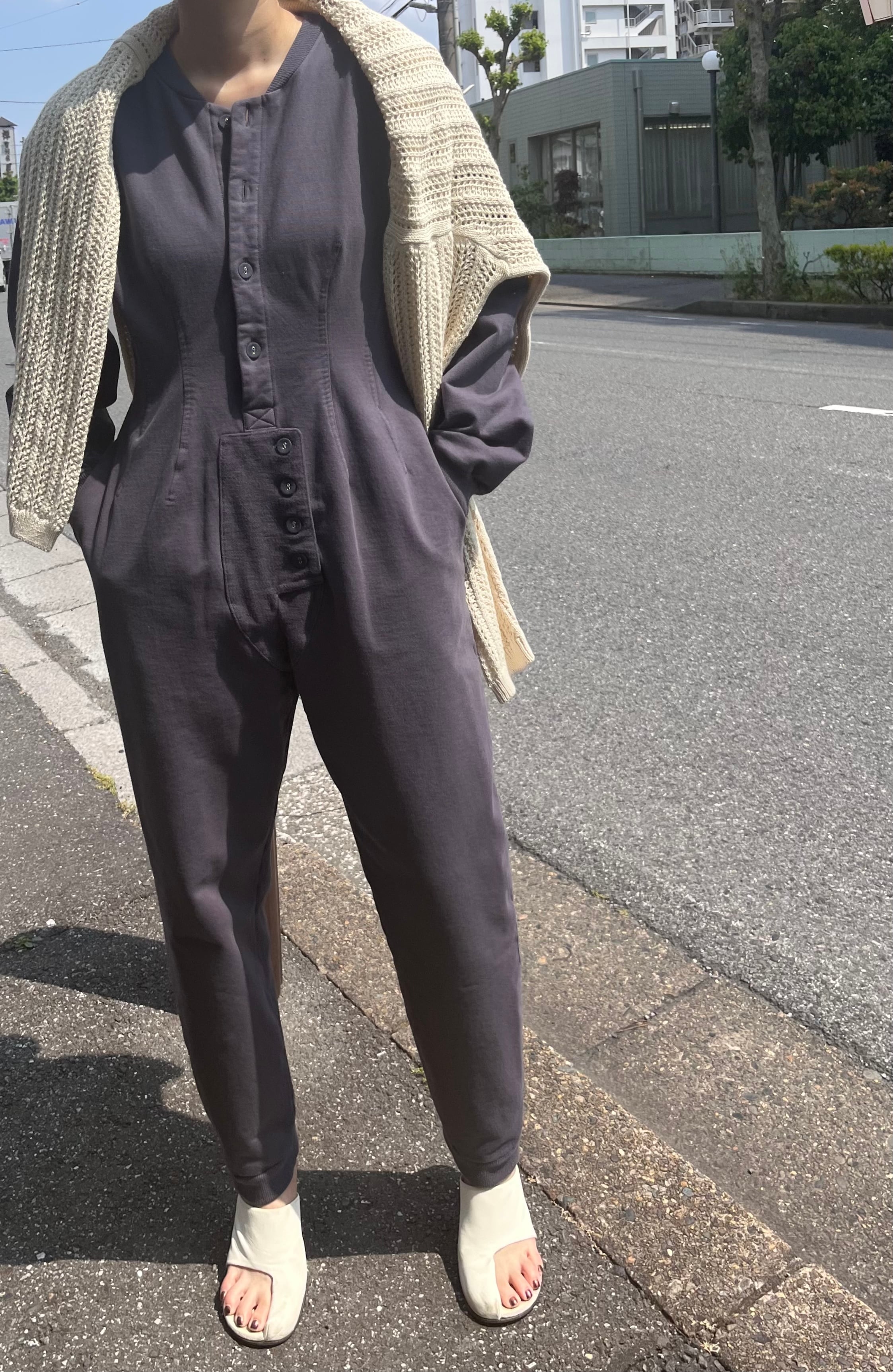 【売り切りSALE】 fumika uchida sweat jumpsuit