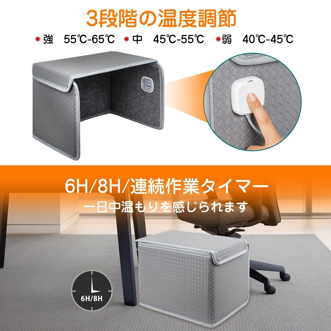 新着商品】Ninonly パネルヒーター ペット 足元パネルヒーター デスク 