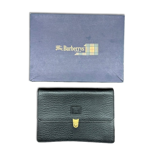 【箱付】Burberrys ハンドバッグ　クラッチバッグ　バーバリー　Burberry