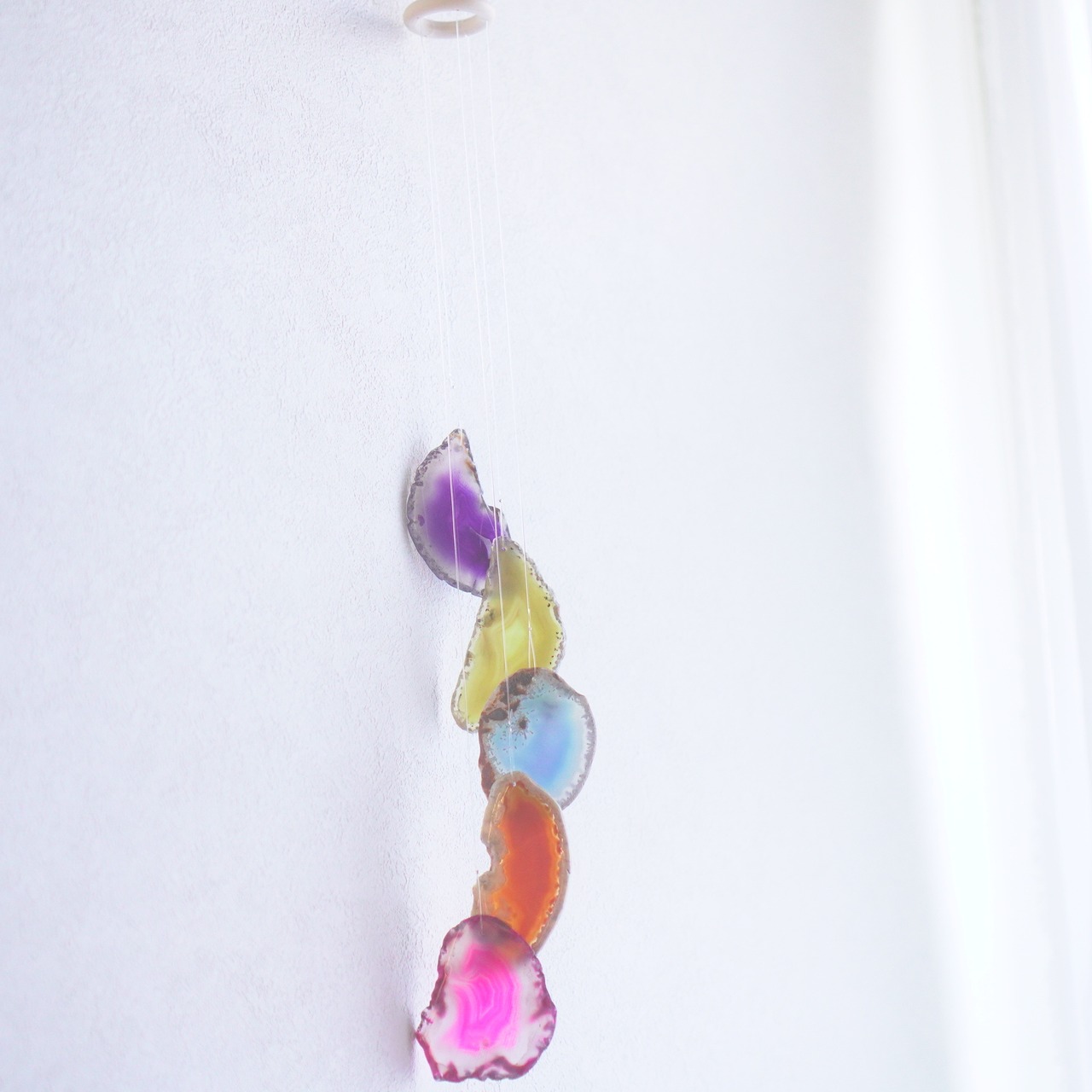 Sunset Beach 02 - アゲートヒーリングチャイム / Agate Sun Catcher Wind Chime 502