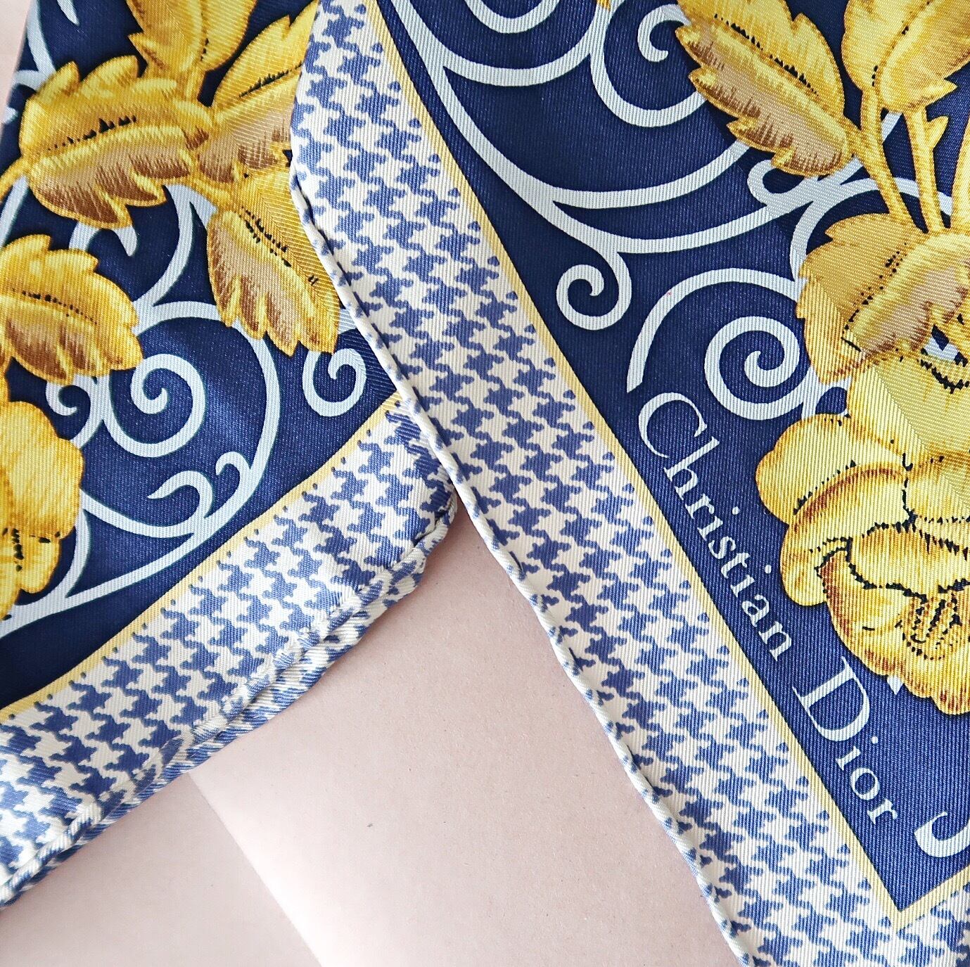 VINTAGE BRAND SCARF 】クリスチャン ディオール スカーフ Christian