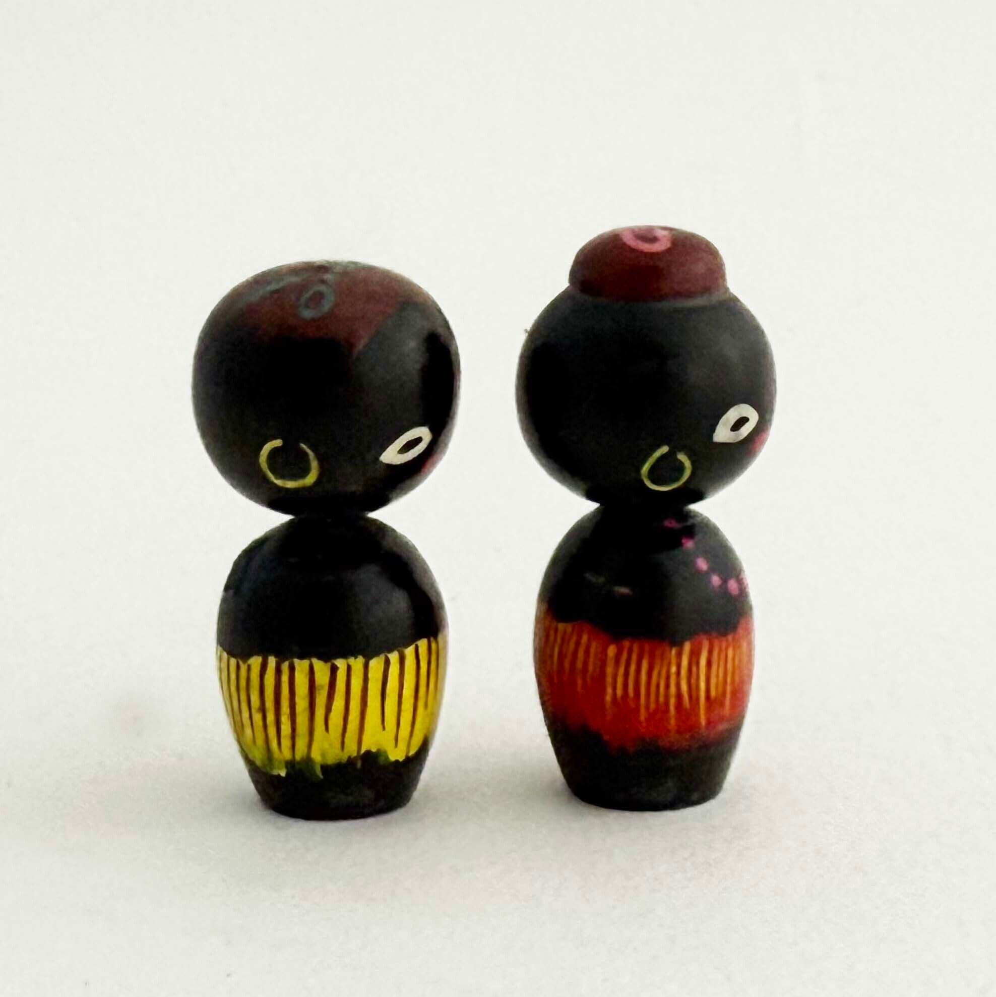 南国先住民こけしペア（4cm）