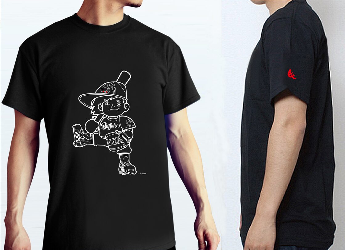 バッファ君 ｢Line drawing｣ Tシャツ | PAY ID