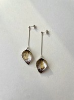 swing color flower pierce/earrings