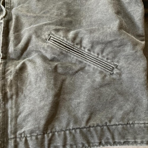 00s- Carhartt 襤褸 ダック地 ブラックデトロイトジャケット 無地 メキシコ製 XL jacket 詳細写真5
