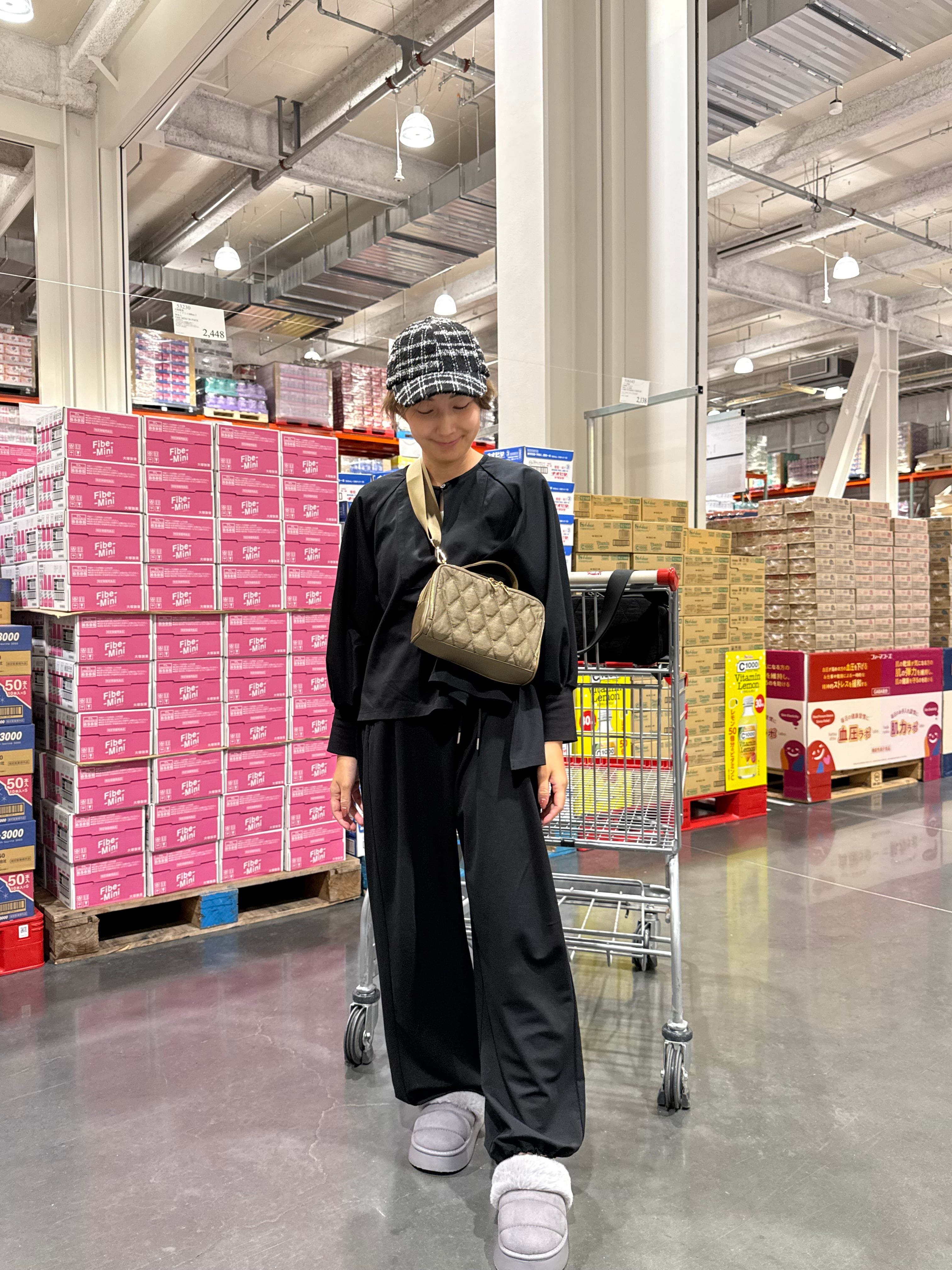 カメラバッグ カーキ | soleile