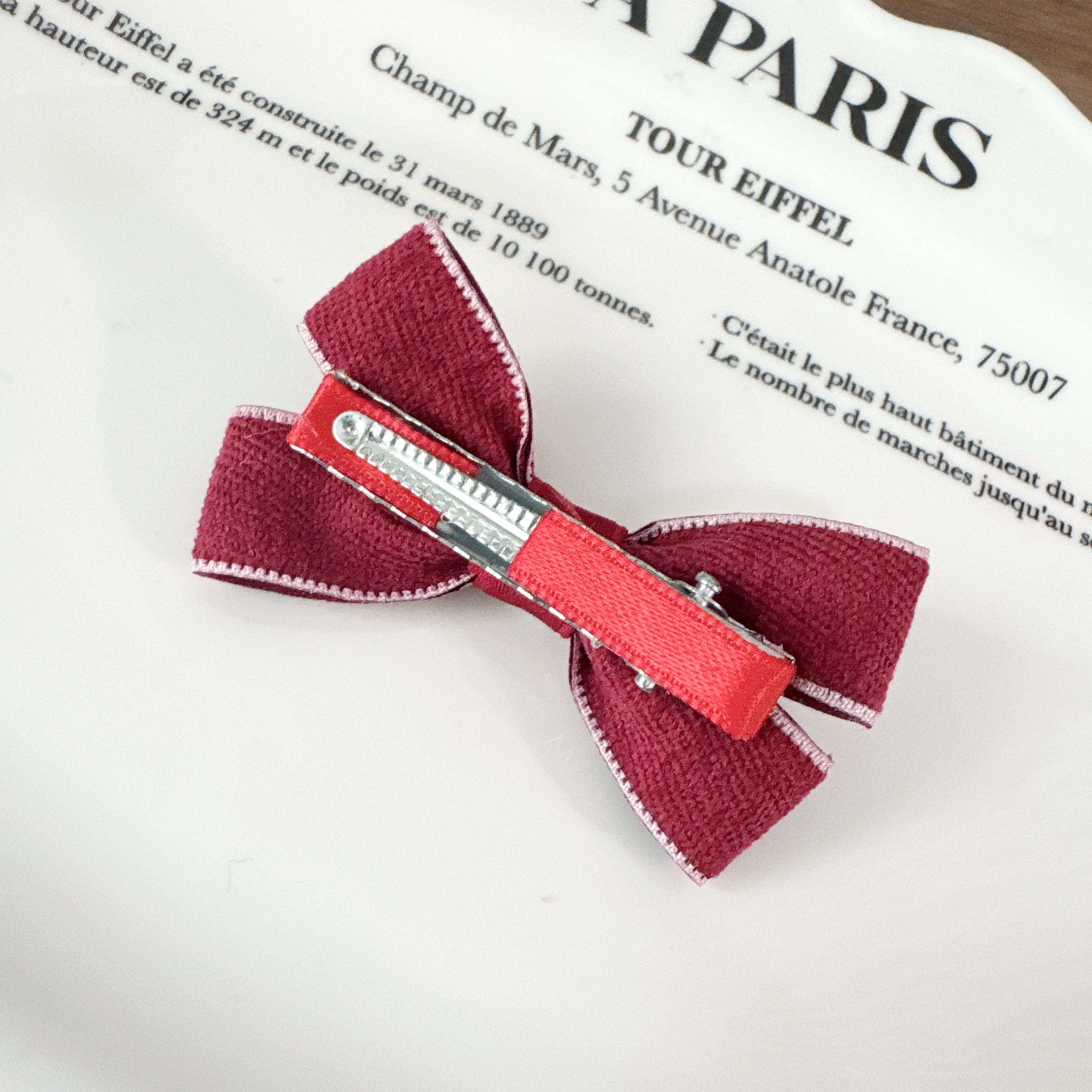 パールビジュリボンパッチン