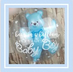 くまちゃんインバルーン 【ブルー】