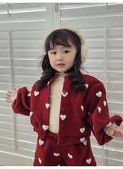 カラー / COLOR / ハートショーツ / 韓国子供服 / ジュニア / 26winter〖取寄〗*13~15号*