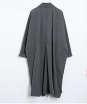 アシンメトリートレンチコート