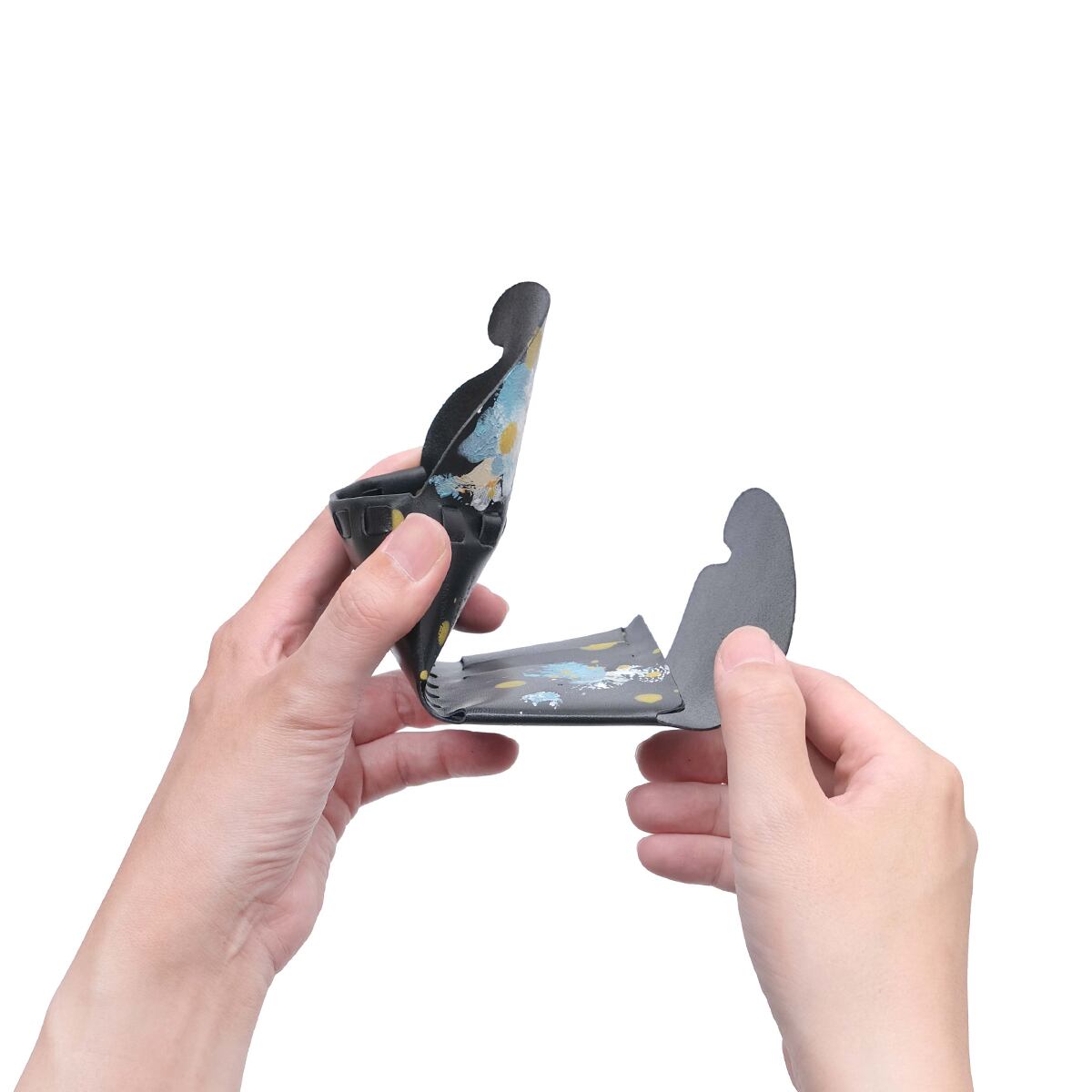 PAINT 【龍/ドラゴン】 携帯ケース ペイント ポーチ 革 小物入れ