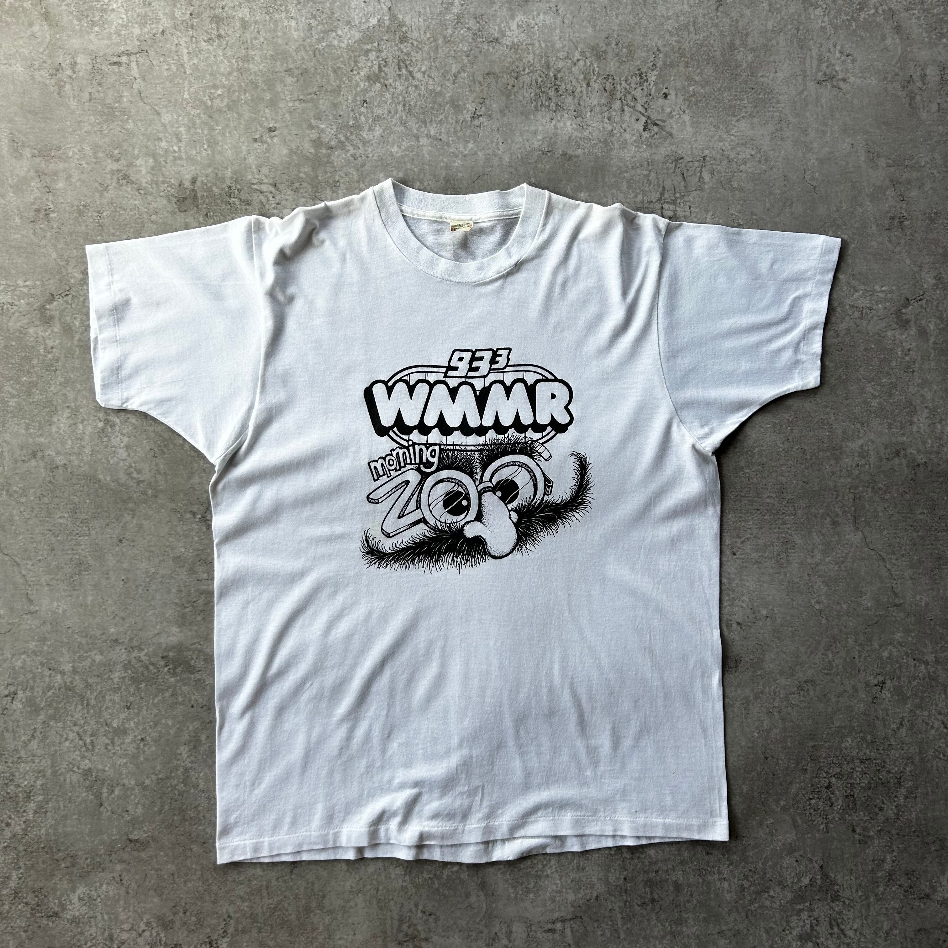 80s マイケルジャクソン ツアーtシャツ ホワイト L デッドストック