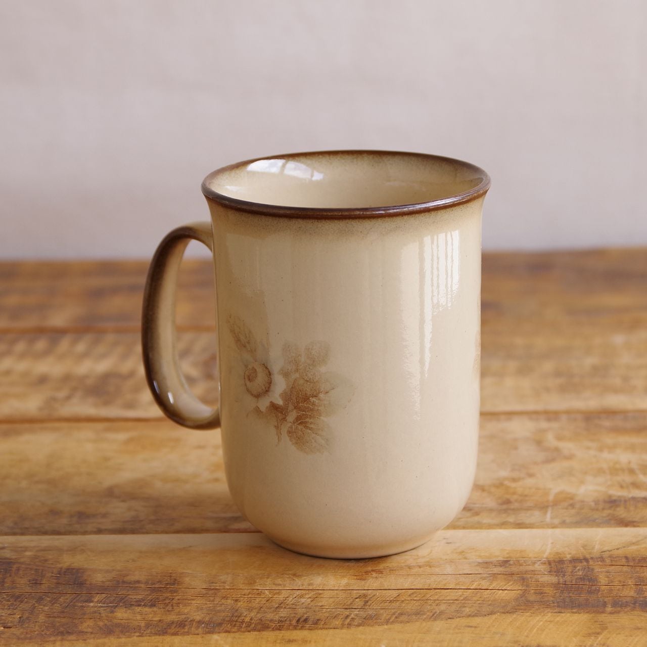 デンビー メモリーズ ブラウン 花柄 マグカップ コーヒーカップ DENBY