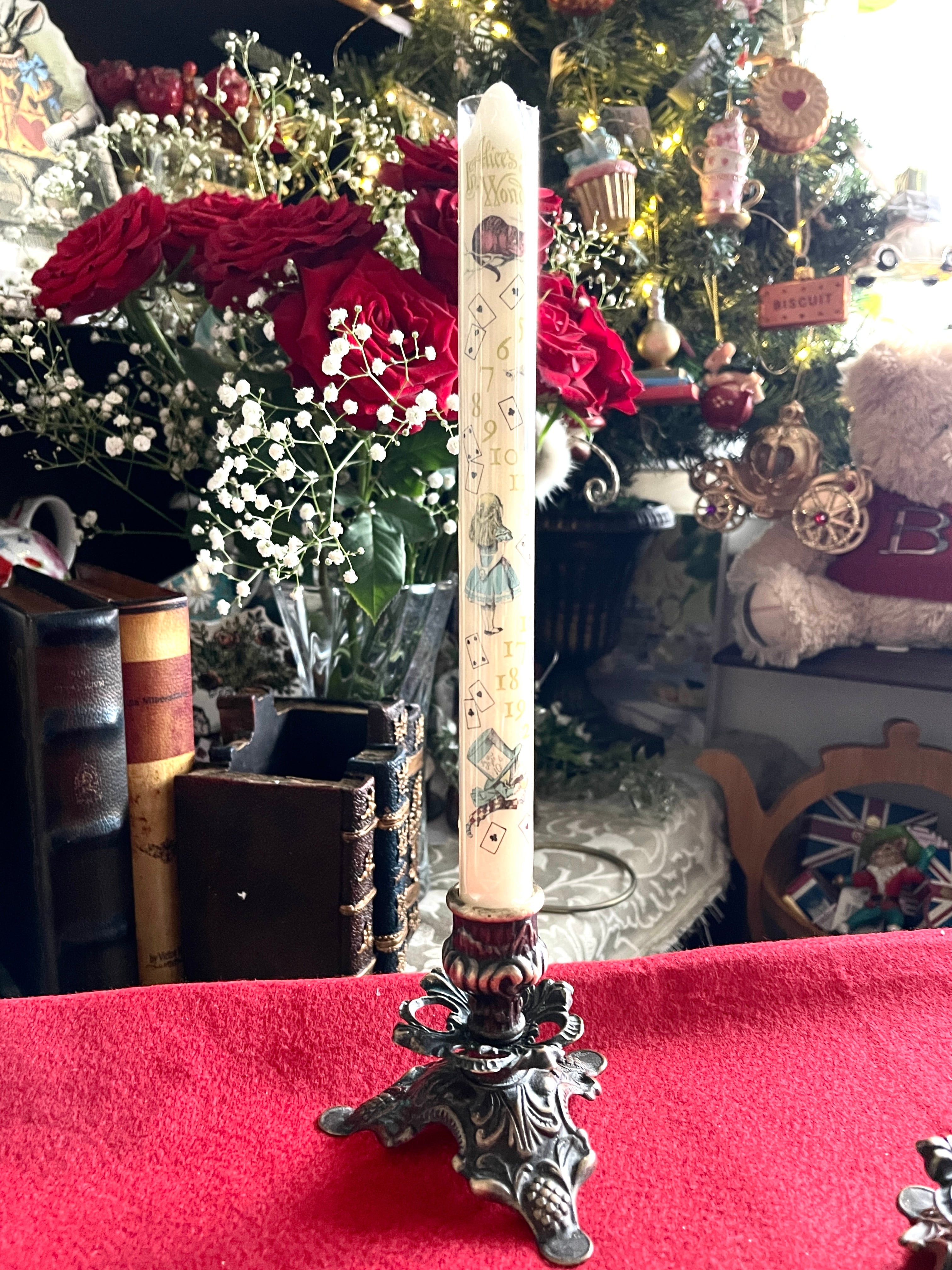 ◇キャンドル◇アリス◇アドベント◇クリスマス◇不思議の国のアリス