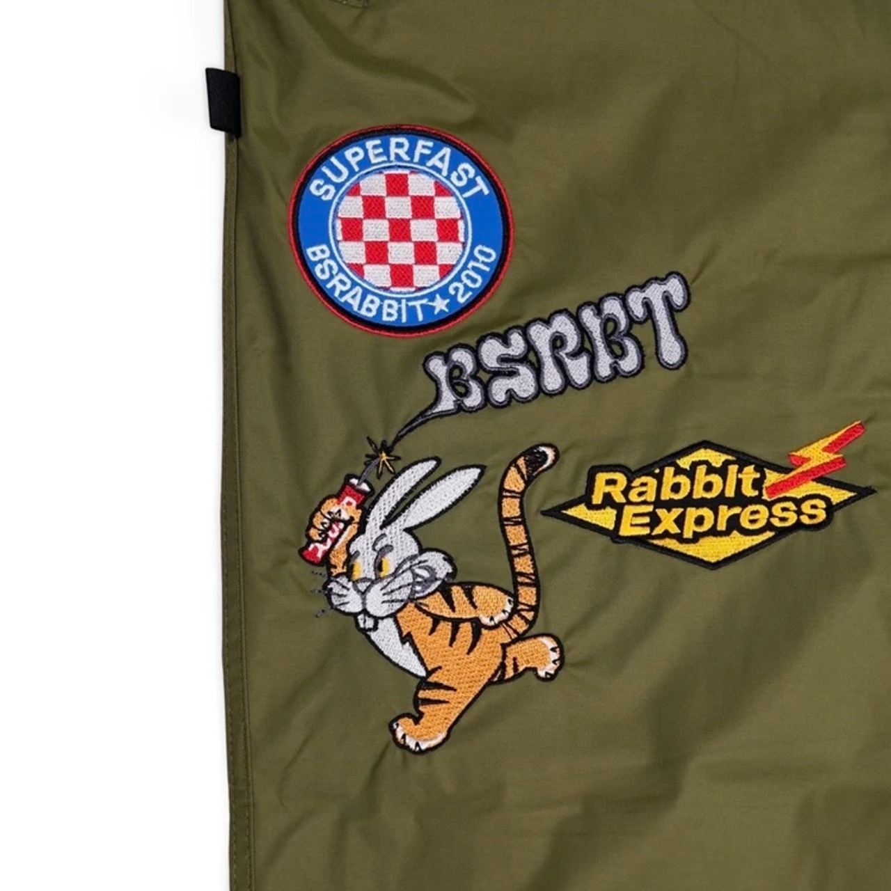 23-24 BSRABBIT RACING PATCH SUPER WIDE PANTS スノーボード ウェア 