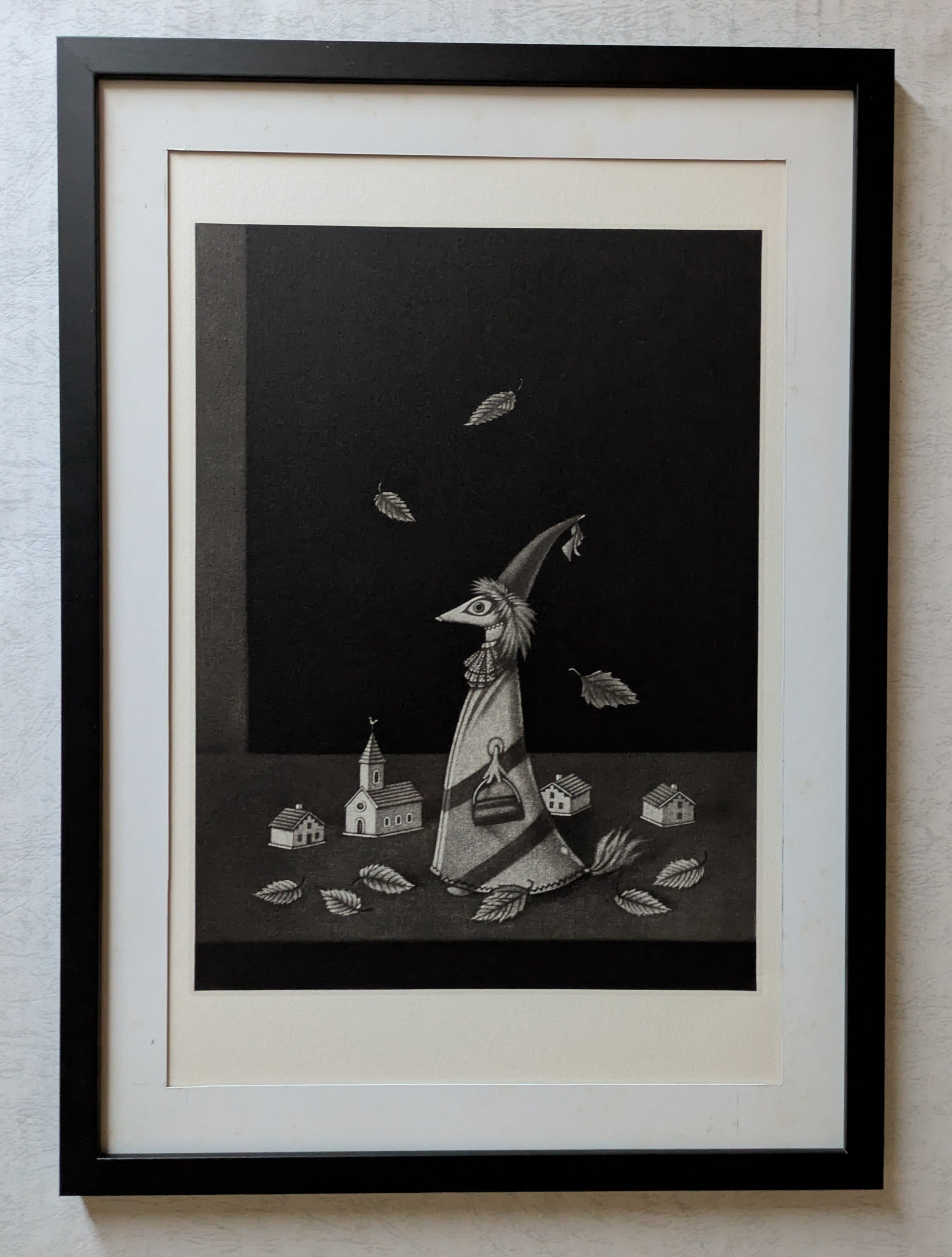 r長谷川潔の500部限定作品 「静物画・メキシコの魚」真作保証