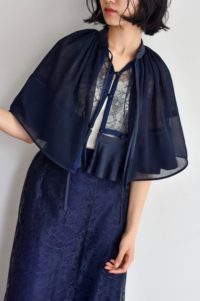 AKIRAFURUKAWA lace cape