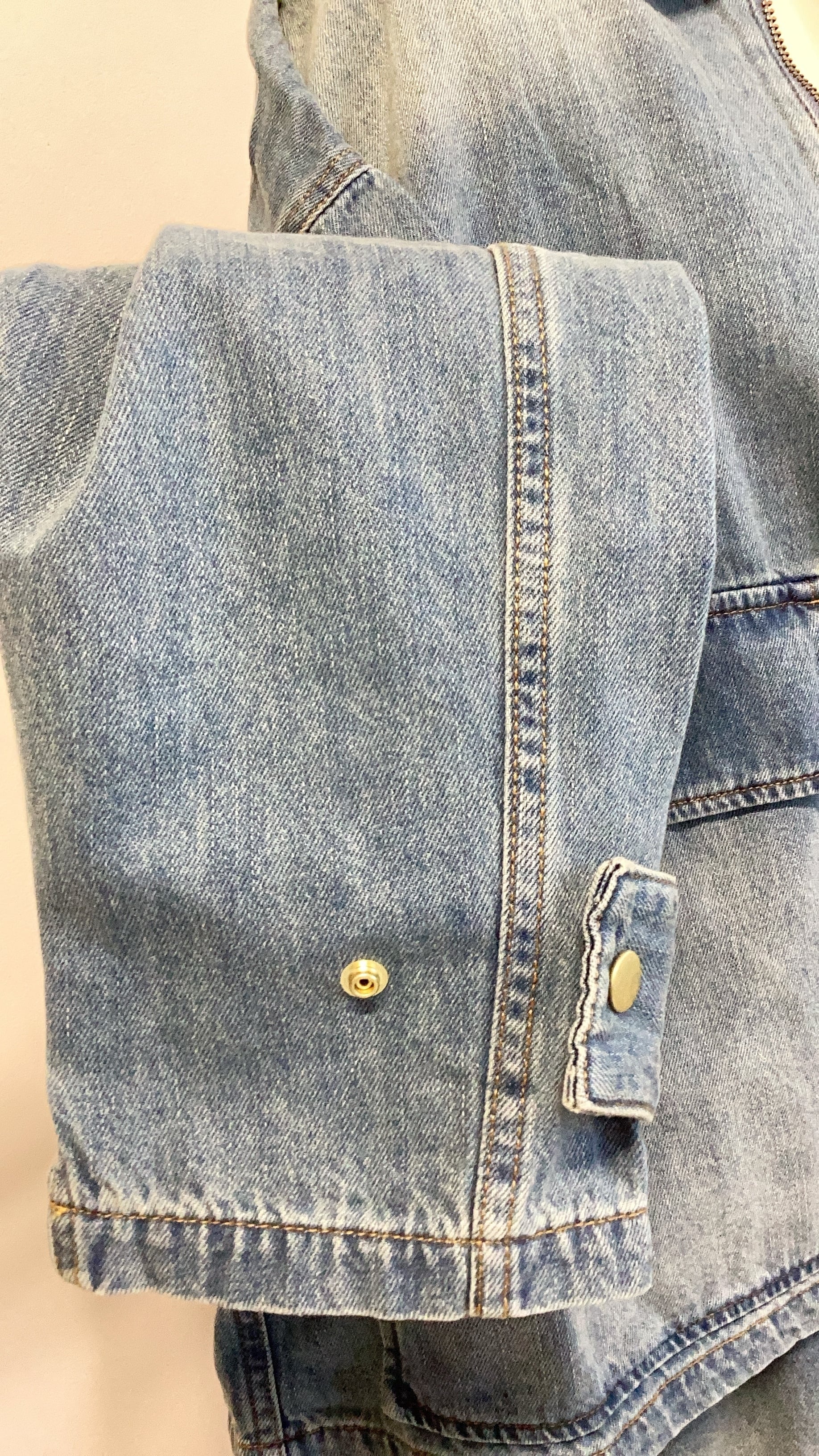 CYAN TOKYO BIGポケットデニムZIPブルゾン No.504358 ネイビー ブルー
